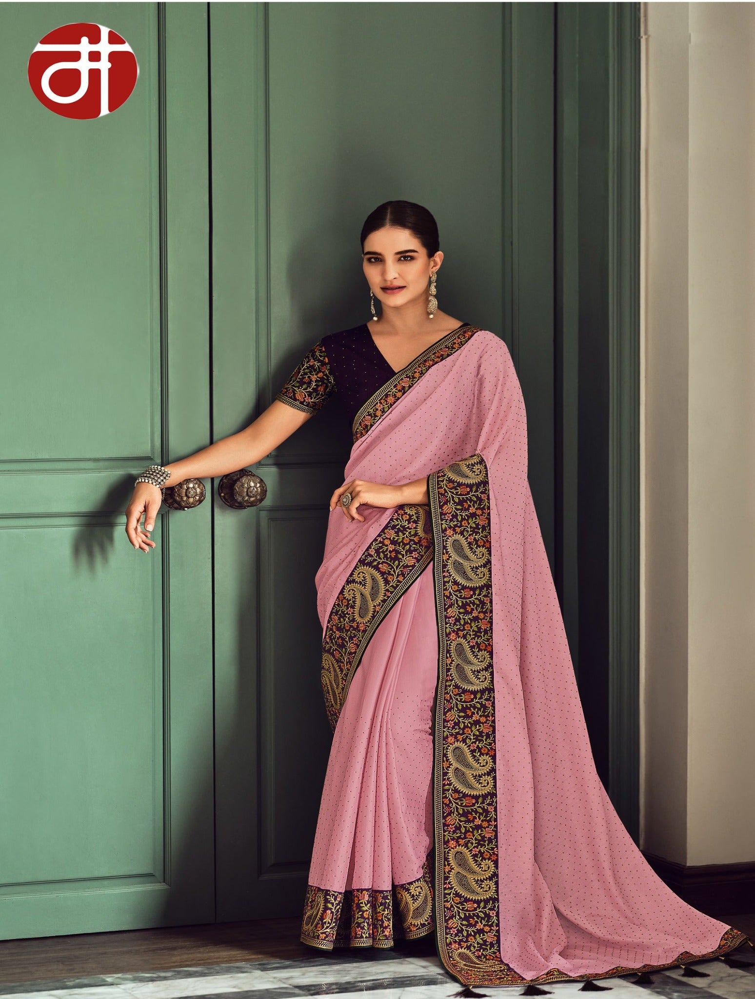 fcity.in - Latest Collection Trendy Saree Bollywood Designer Saree Sari  Trend